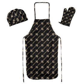 Saints 3PC Set - Apron; Mitt; Hat