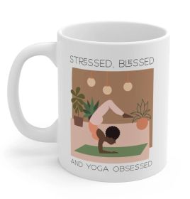 Stressed, Blessed and Yoga Obsessed Mug