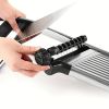 1 Set Stainless Steel Vegetable Slicer With 5 Blades Adjustable Mandoline Slicer Professional Vegetable Grater Onion Graters Potato Grater Kitchen Acc