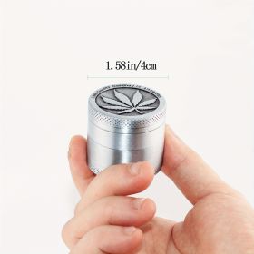 1 Pack Spice Grinder 2 Inch Small Grinders Multi-purpose Crusher Kitchen Gadgets, Spice Grinder (Color: 1 Pack Silver - 40 Mm)