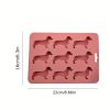 1pc 9 Freezers Silicone Ice Mold Card Love Cartoon Dog Shape Chocolate Biscuit Baking Mold