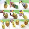 Pineapple Corer;  [Upgraded;  Reinforced;  Thicker Blade] Newness Premium Pineapple Corer Remover